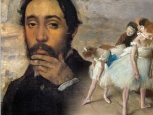 La pittura del grande Edgar Degas in un film al cinema