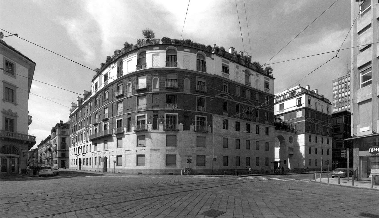 Giovanni Muzio, Ca' Brutta, Milano, 1919-23. Photo © Stefano Topuntoli