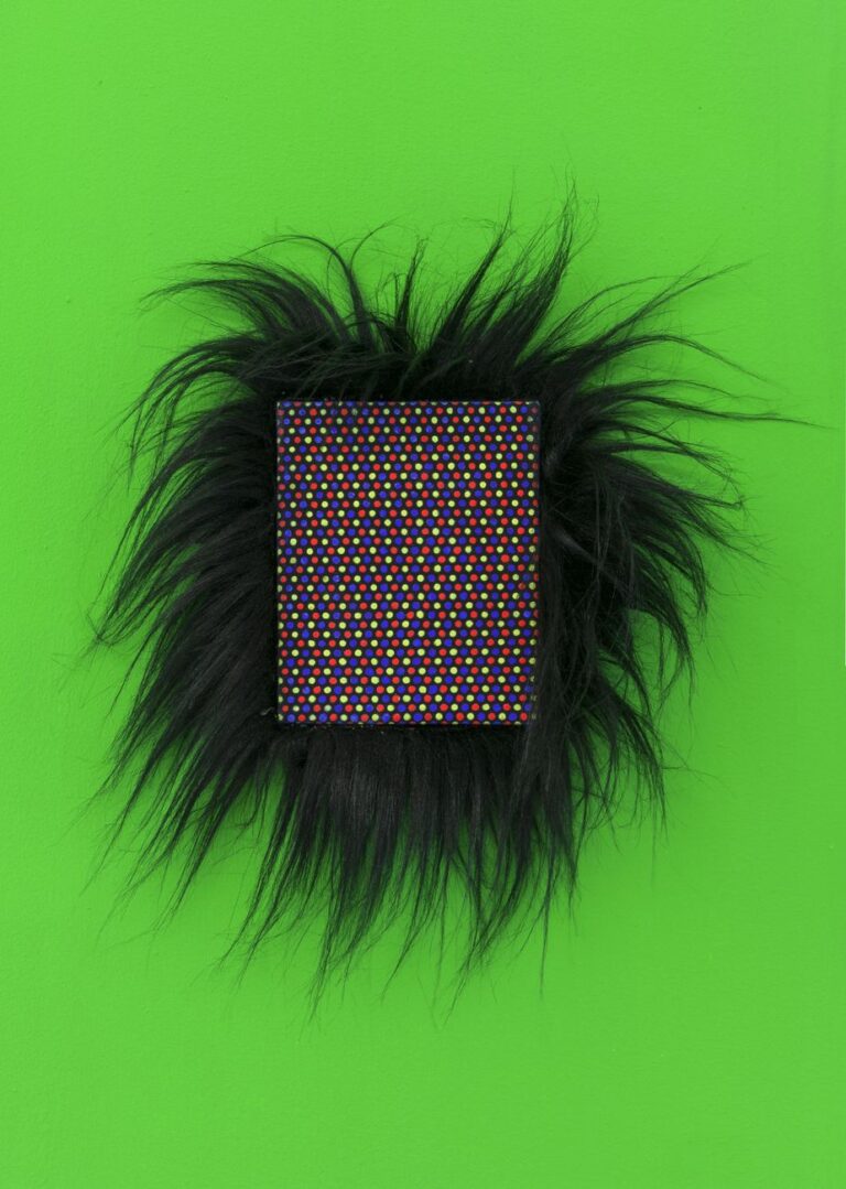 Giulio Frigo, Hairy Pixel (RGB flagellate), 2018. Photo Sebastiano Pellion