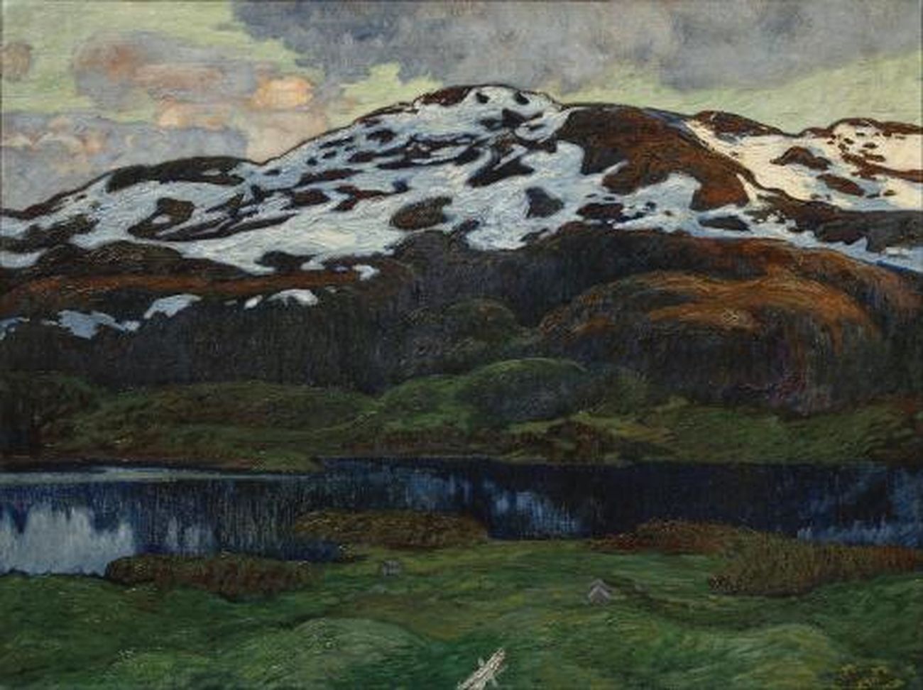 Helmer Osslund, A Summer Evening by Kallsjon, 1910 ca. Nationalmuseum, Stoccolma. Courtesy Phillips Collections