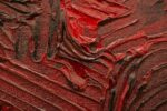 Hermann Nitsch, Schüttbild, 2014, particolare. Galleria Alberta Pane, Venezia