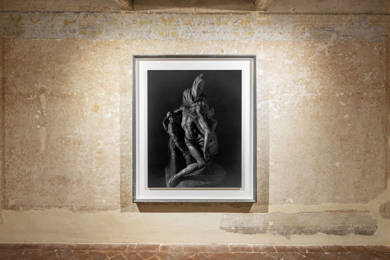 Hiroshi Sugimoto, Pieta, by Michelangelo, 2016. Courtesy Galleria Continua. Photo Ela Bialkowska, OKNO Studio