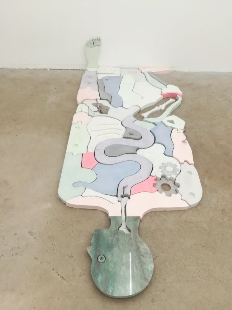 Holly Hendry. Gum souls. Exhibition view at Frutta Gallery, Roma 2018