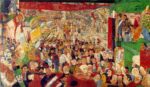 James Ensor, L’entrata di Cristo a Bruxelles nel 1889, 1888. Getty Museum, Los Angeles