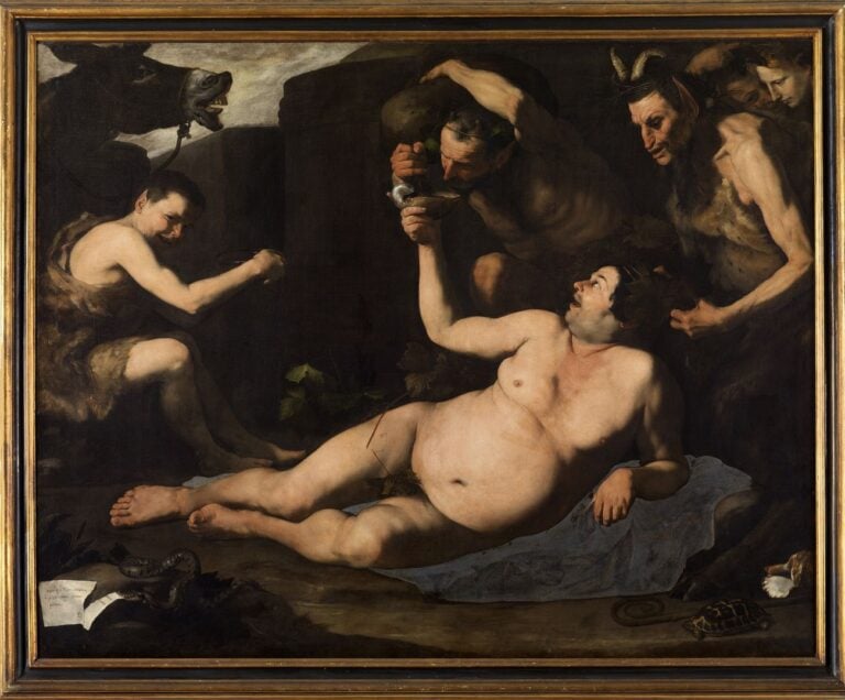 Jusepe de Ribera, Sileno ebbro, 1626. Napoli, Museo e Real Bosco di Capodimonte. Photo Luciano Romano