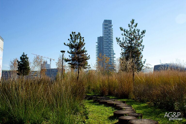 La Biblioteca degli Alberi, Milano, 2018. Photo Mariagiusi Troisi. Courtesy AG&P greenscape