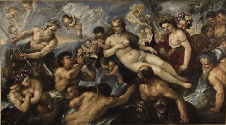 Luca Giordano, Nascita di Venere. Chalon sur Saône, Museée Vivant Denon