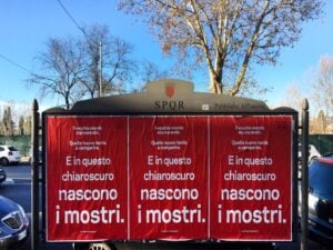 Cosa significano quei manifesti su Gramsci che hanno invaso Roma?