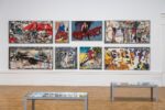 Mimmo Rotella Manifesto. Exhibition view at Galleria Nazionale d’arte Moderna e Contemporanea, Roma 2018. Photo Giorgio Benni. Insieme-manifesto degli Acrilici (1984) e delle Sovrapitture (1988-1995)