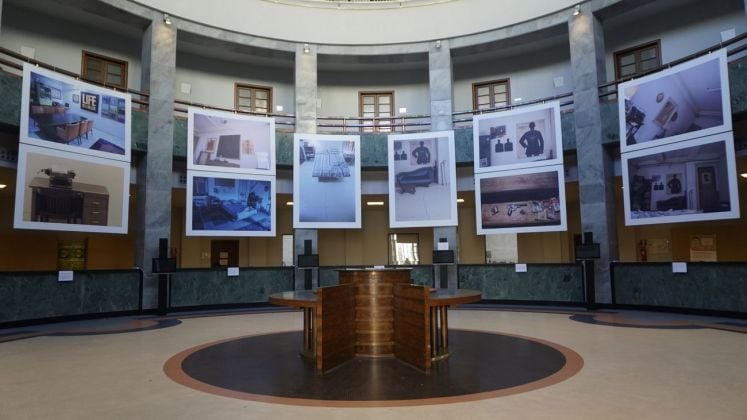 Manlio Capaldi. Lo spazio, qui, è il pensiero stesso. Exhibition view at Ex Palazzo delle Poste, Bari 2018