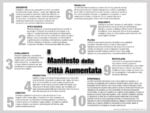 Maurizio Carta, Il Manifesto della Città Aumentata. 10 punti per rigenerare, innovare e sviluppare le città del diverso presente, 2018