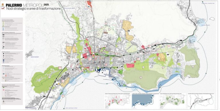 Maurizio Carta, Stefano Stanghellini, Creta srl, Piano strategico per Palermo Metropoli 2025, 2016