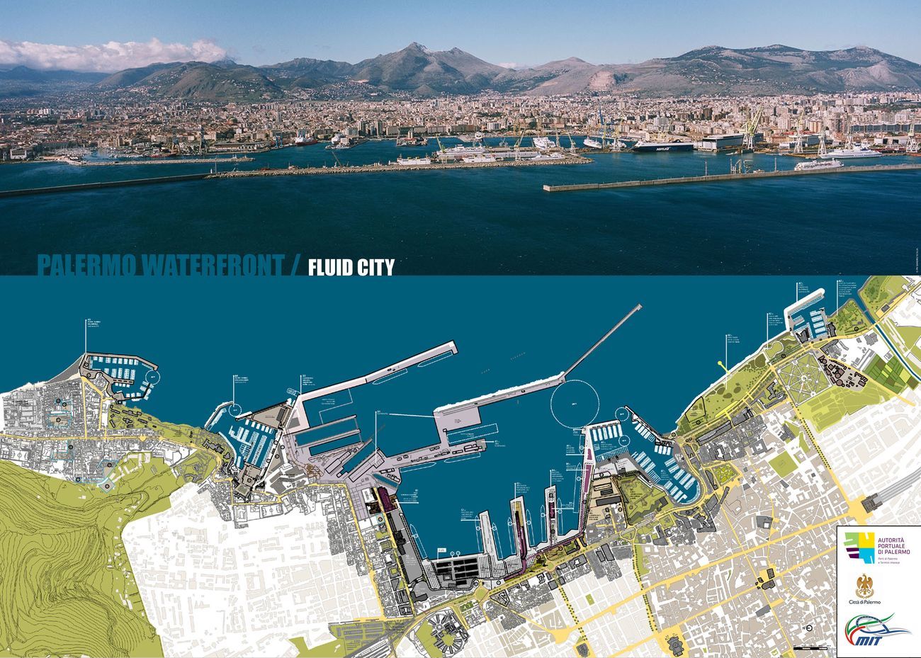 Maurizio Carta con Barbara Lino, Progetto urbanistico per il Piano Regolatore Portuale del Porto di Palermo, 2018