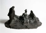 Medardo Rosso, Conversazione in giardino, 1896-97. Courtesy La galleria Nazionale, Roma