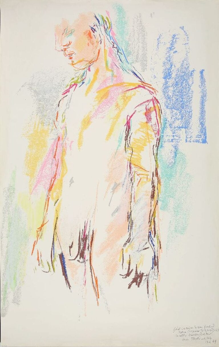 Oskar Kokoschka, Kouros I, 1968. Museum der Moderne, Salisburgo © Fondation Oskar Kokoschka – Bildrecht, Vienna, 2018. Photo Hubert Auer. Courtesy Museum der Moderne Salzburg