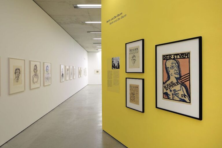 Oskar Kokoschka. The Printed OEuvre in the Context of Its Time. Exhibition view at Museum der Moderne, Salisburgo 2018 © Museum der Moderne Salzburg. Photo Rainer Iglar