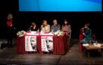 Patrizia Sandretto Re Rebaudengo e gli interlocutori della tavola rotonda. Festival Eccellenza Femminile, Genova 2018. Photo Premio Ipazia a cura di Consuelo Barilari