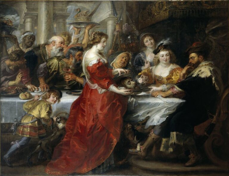 Peter Paul Rubens, Banchetto di Erode, 1635 38 ca. Edimburgo, National Galleries of Scotland
