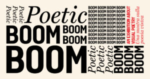 Poetic Boom Boom. La poesia visiva in mostra a Treviso
