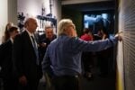 Pollock e la Scuola di New York. Vittorio Sgarbi. Exhibition view at Complesso del Vittoriano, Roma 2018. Photo Gianfranco Fortuna