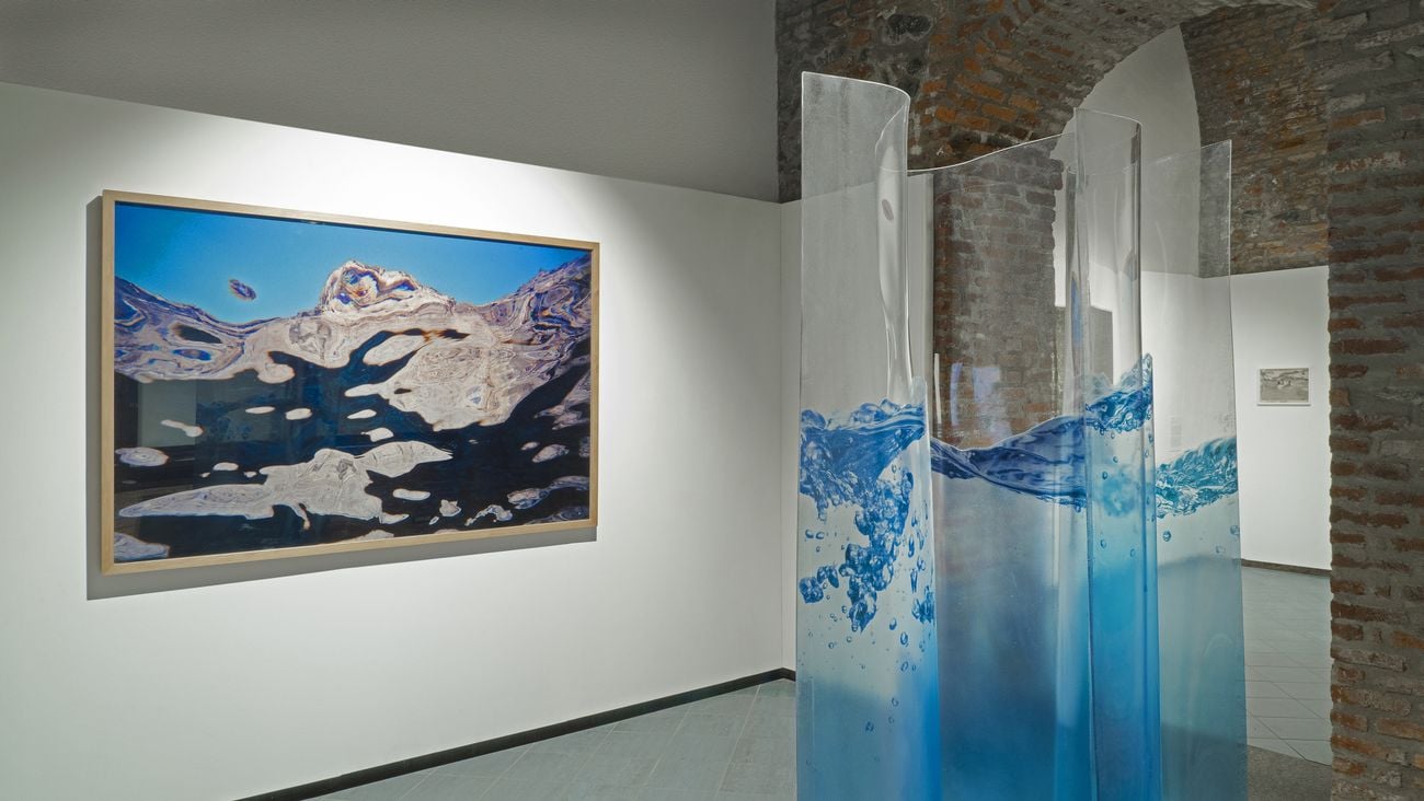 Post Water. Exhibition view at Museo Nazionale della Montagna, Torino 2018