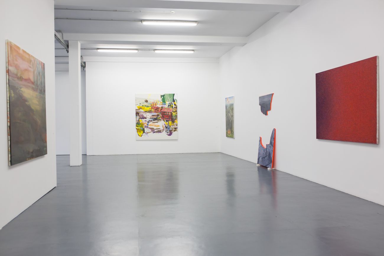 Reazione a catena. Differenti vie della pittura #2. Exhibition view at Galleria Giovanni Bonelli, Milano 2018