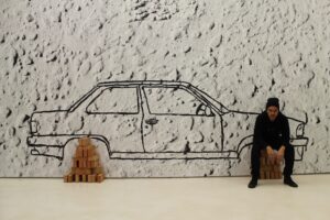 LA STRADA entra nel Maxxi. Robin Rhode e il suo wall drawing nella collettiva