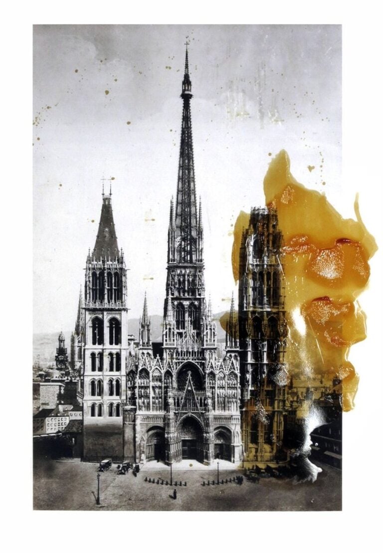 Søren Lose, Gothic Deconstruction #5 (Rouen), 2018. Courtesy Galleria Riccardo Crespi & the artist