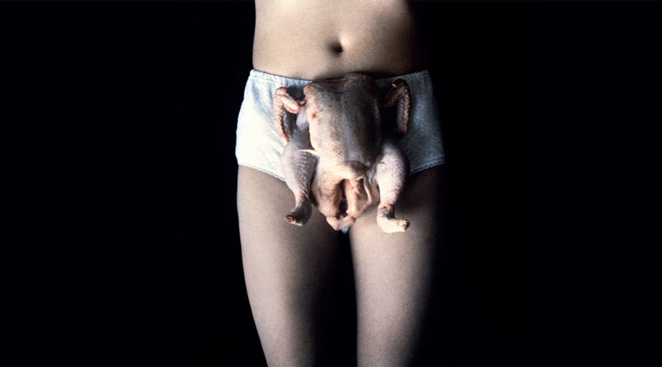 Sarah Lucas, Chicken Knickers, 2014. © Sarah Lucas. Courtesy Sadie Coles HQ, Londra