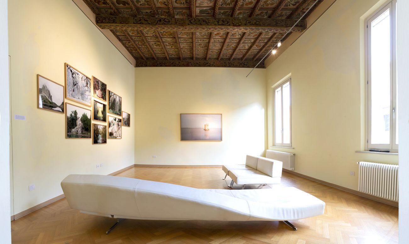 Silvia Camporesi. Mirabilia. “Il bello è nella natura”. Exhibition view at MLB home gallery, Ferrara 2018. Photo Giulia Nascimbeni