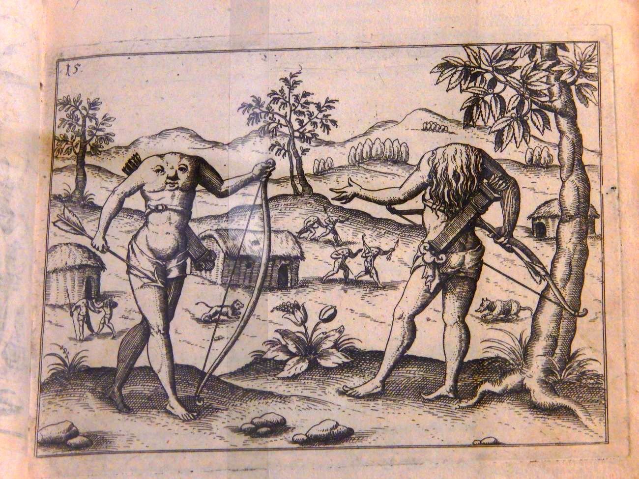 Ulrich Schmidel, Storia vera delle navigazioni, Norimberga, 1599. Modena, Biblioteca Estense Universitaria