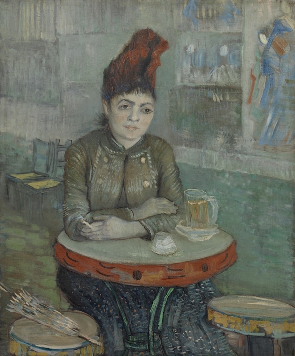 Vincent van Gogh, In the Café Agostina Segatori in LeTambourin, January–March 1887, Van Gogh Museum, Amsterdam (Vincent van Gogh Foundation)