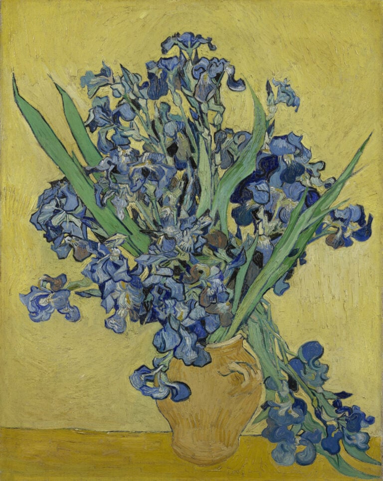 Vincent van Gogh, Irises, May 1890, oil on canvas, Van Gogh Museum, Amsterdam (Vincent van Gogh Foundation)