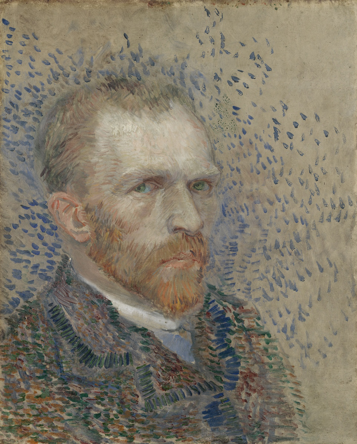 Vincent van Gogh, Self Portrait, March–June 1887, Van Gogh Museum, Amsterdam (Vincent van Gogh Foundation)