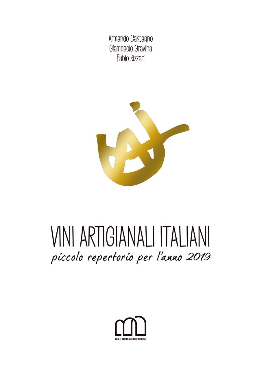 Vini Artigianali Italiani (Buongiornovino, Roma 2018). Copertina