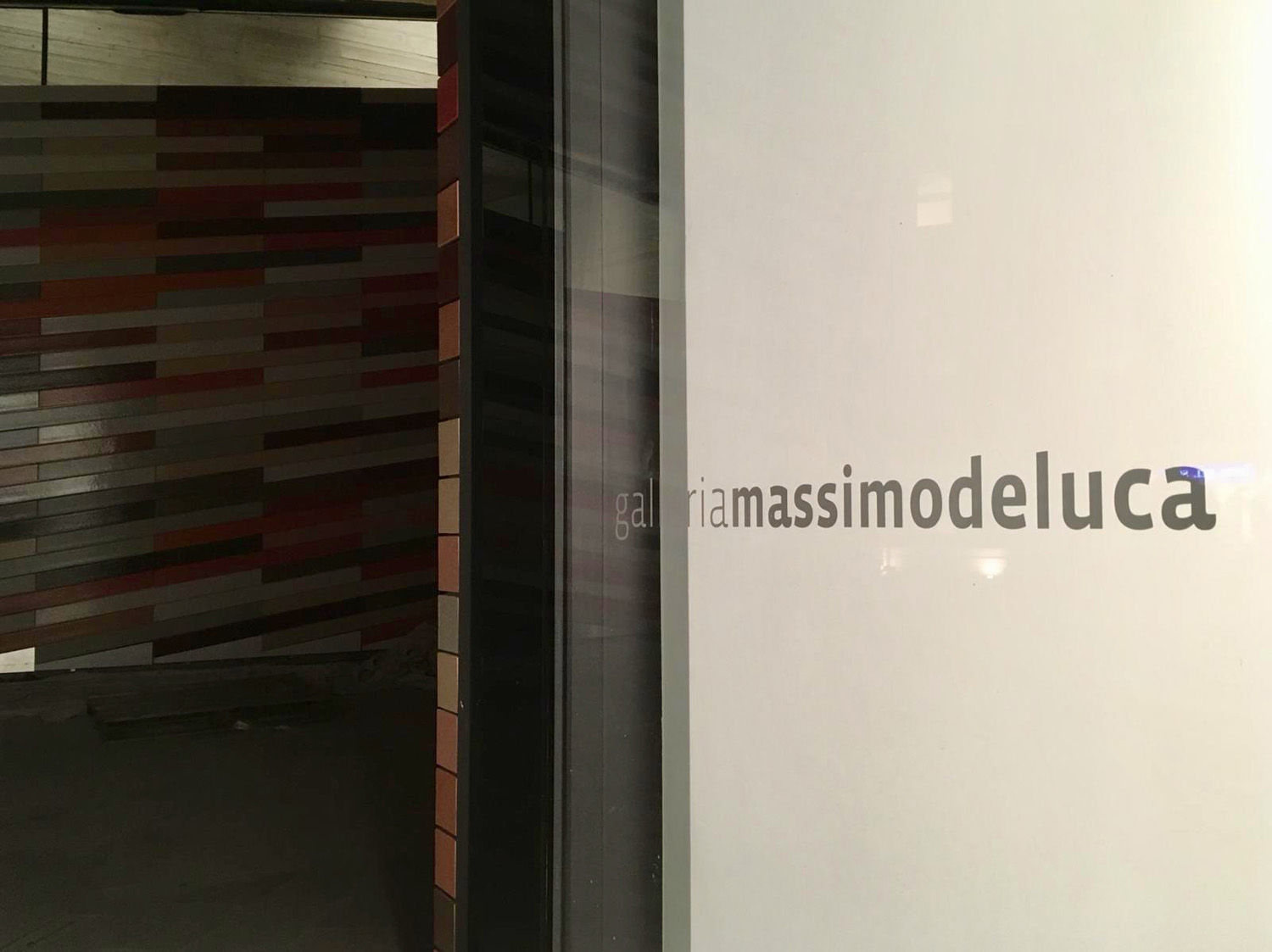 La galleria Massimodeluca all'M9
