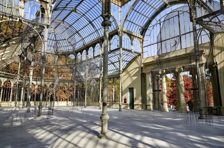 Vista de la exposición Jaume Plensa. Invisibles, en el Palacio de Cristal. Noviembre, 2018. Museo Nacional Centro de Arte Reina Sofía. Foto: Joaquín Cortés/Román Lores. Archivio fotográfico del Museo Reina Sofía