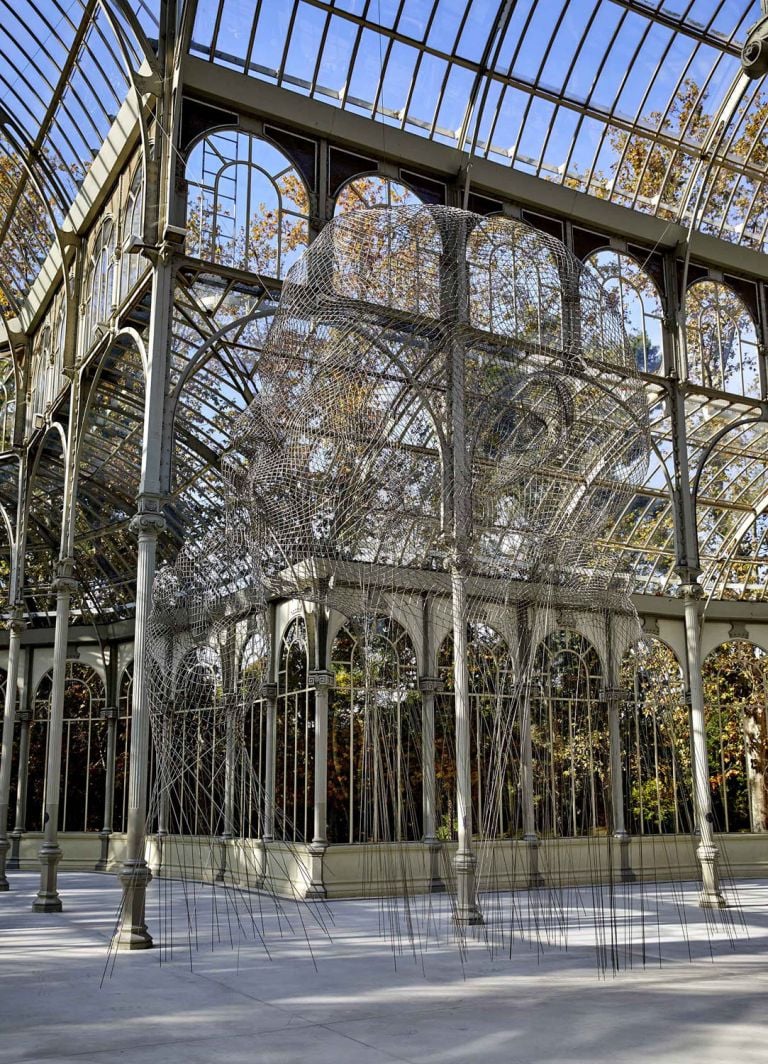 Vista de la exposición Jaume Plensa. Invisibles, en el Palacio de Cristal. Noviembre, 2018. Museo Nacional Centro de Arte Reina Sofía. Foto: Joaquín Cortés/Román Lores. Archivio fotográfico del Museo Reina Sofía