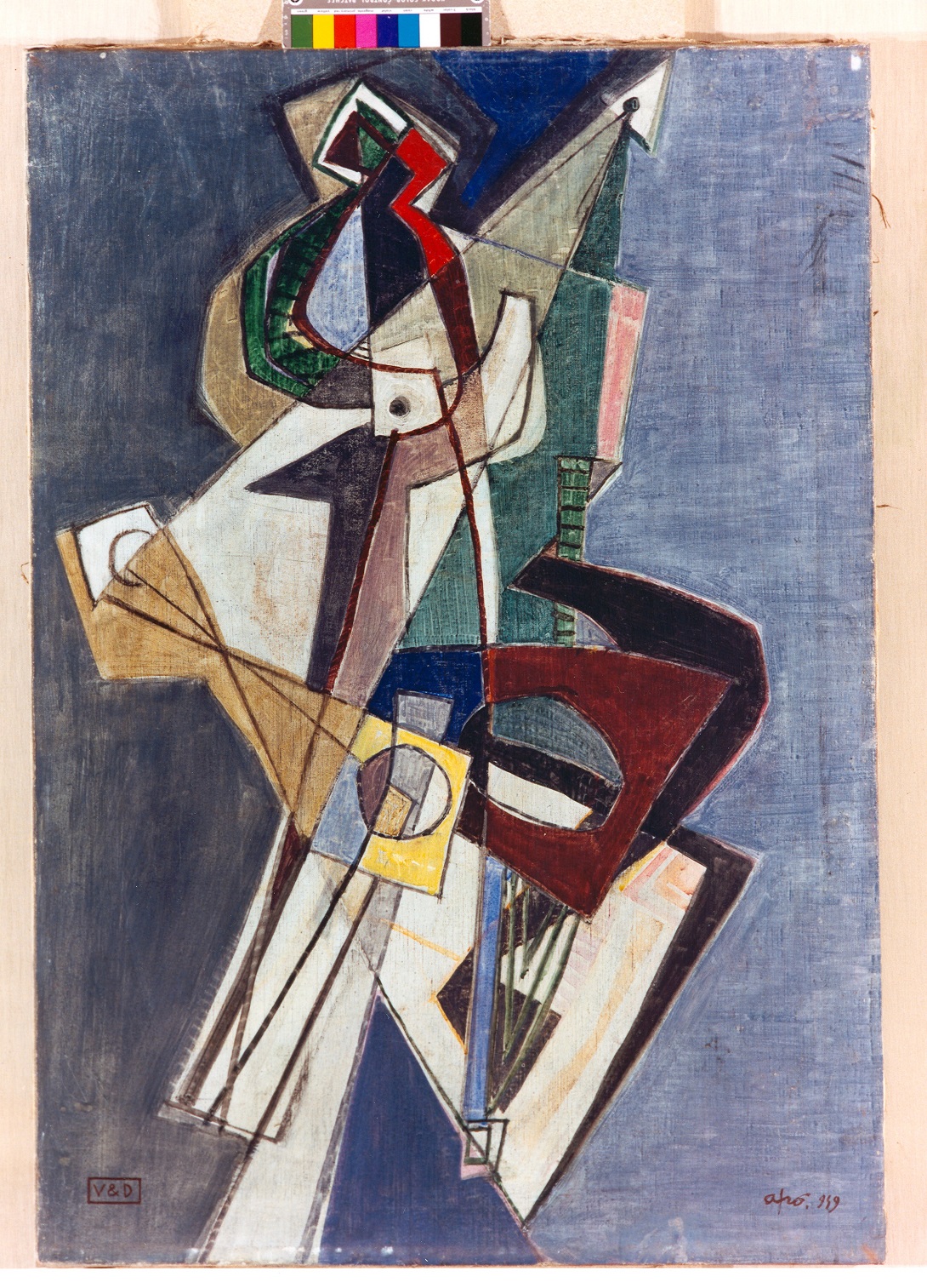 1. Afro Basaldella, Tenaglia e Camera Oscura, 1949, 100x70cm, Forlì, Palazzo Romagnoli, Collezione Verzocchi