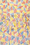 THE CONDITION OF BEING HERE: DRAWINGS BY JASPER JOHNS, Jasper Johns, Corpse, 1974- 1975. Colored ink, oil stick, pastel, and graphite pencil on paper, 42 5/8 x 28 ½ in. (108.3 x 102.2 cm). The Menil Collection, Houston, Bequest of David Whitney. © 2018 Jasper Johns / Licensed by VAGA at Artists Rights Society (ARS), NY