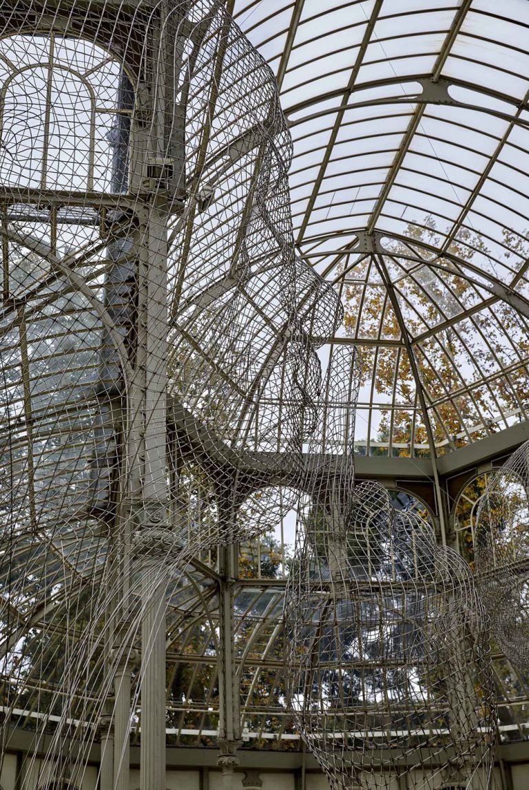 Vista de la exposición Jaume Plensa. Invisibles, en el Palacio de Cristal. Noviembre, 2018. Museo Nacional Centro de Arte Reina Sofía. Foto: Joaquín Cortés/Román Lores. Archivio fotográfico del Museo Reina Sofía