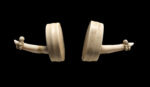 Ivory Ear Ornaments (Hakakai), Early 19th century, Marquesas Islands, Whale ivory, The Metropolitan Museum of Art, The Michael C. Rockefeller Memorial Collection, Bequest of Nelson A. Rockefeller, 1979
