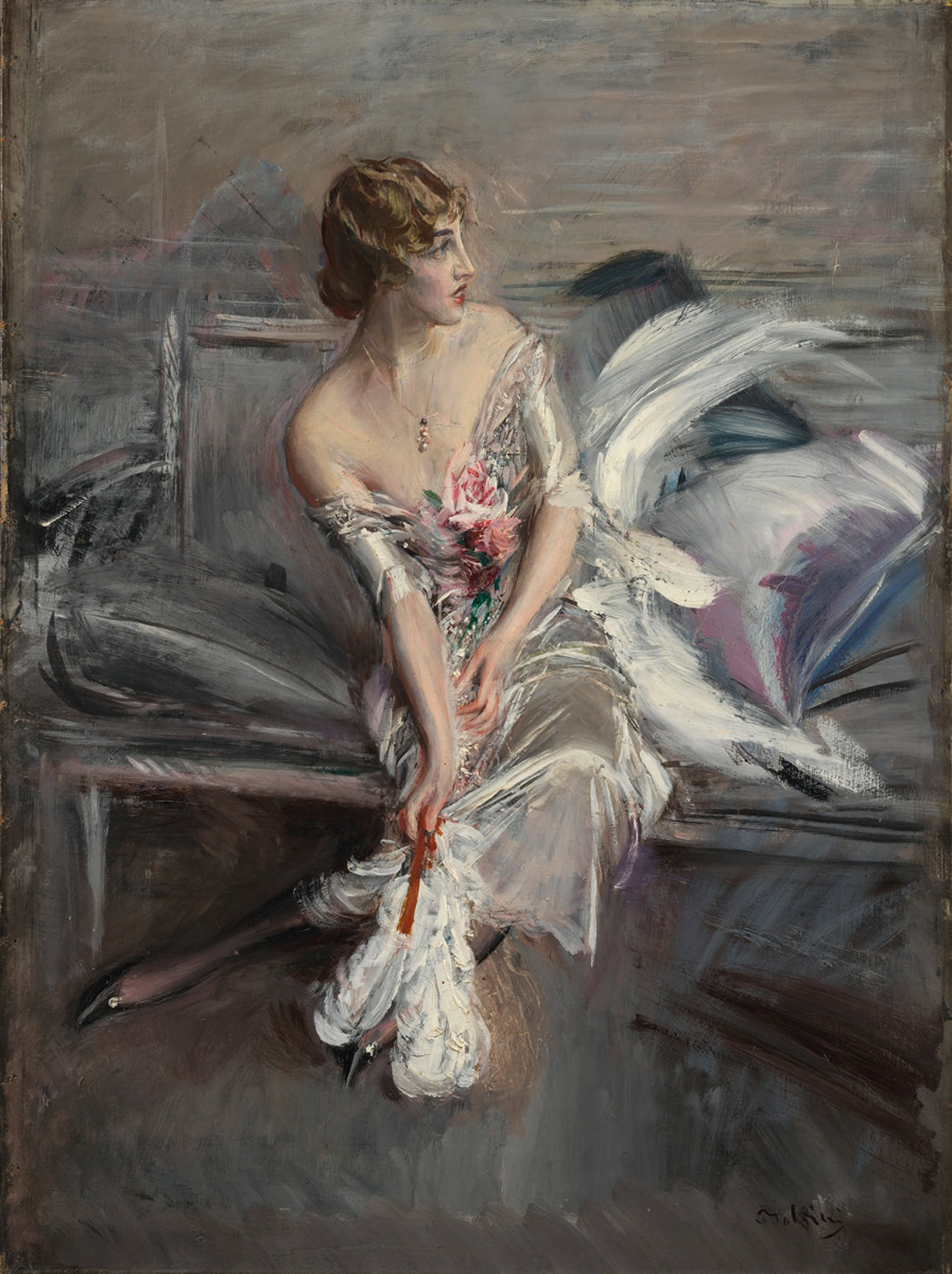 Giovanni Boldini Gladys Deacon 1916 Olio su tela Collezione privata