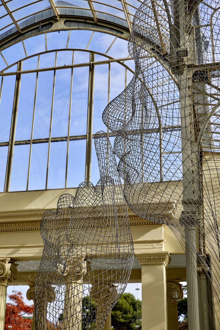 Vista de la exposición Jaume Plensa. Invisibles, en el Palacio de Cristal. Noviembre, 2018. Museo Nacional Centro de Arte Reina Sofía. Foto: Joaquín Cortés/Román Lores. Archivio fotográfico del Museo Reina Sofía