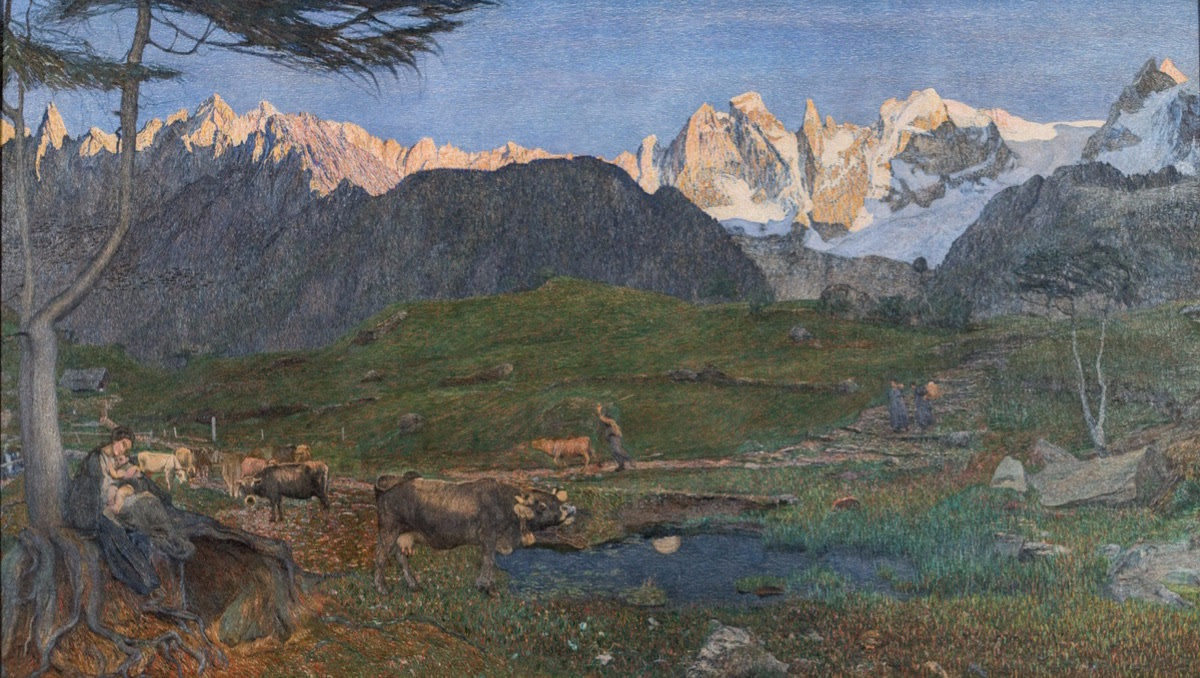 G. Segantini, Trittico della natura (La vita, La natura, La morte) (1896 99) © Museo Segantini, San Moritz, Photo FotoFlury