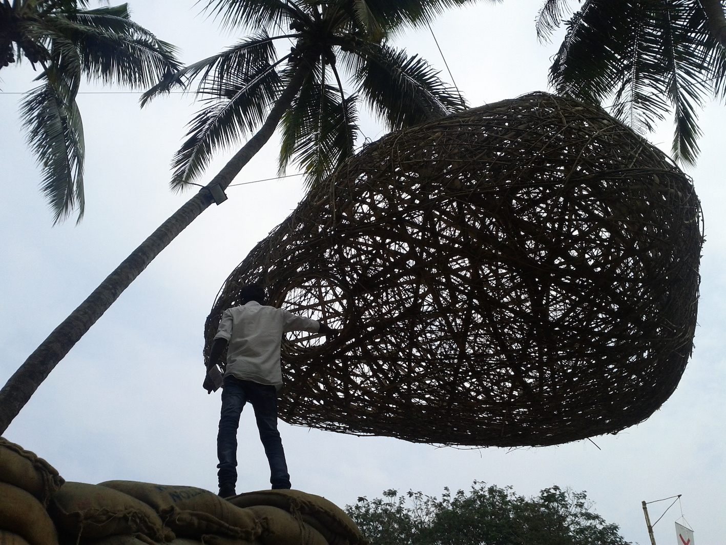 Srinivasa Prasad Erase Biennale di Kochi Muziris 2012