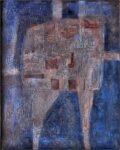 Luigi Pericle, The Wood Demon III, Matri Dei d.d.d., 1964, Tecnica mista su tela, 44 x 35 cm