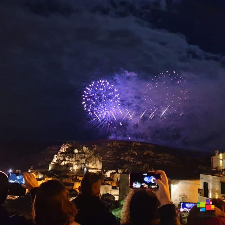 Cerimonia di apertura Matera 2019. Foto Facebook Matera 2019