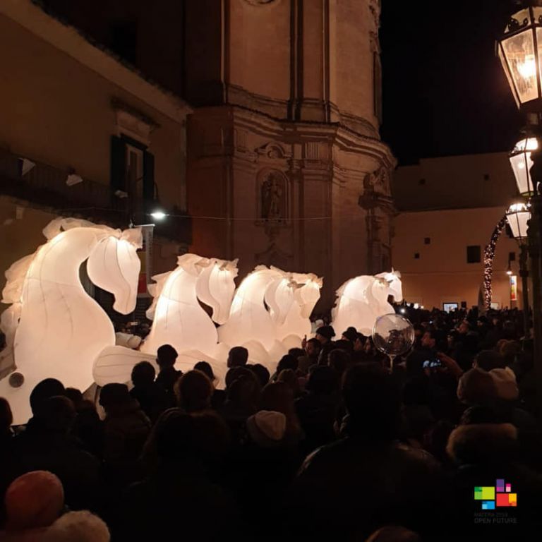 Cerimonia di apertura Matera 2019. Foto Facebook Matera 2019