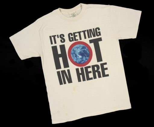 Greenpeace printed cotton t-shirt, Britain, 1990s © Victoria and Albert Museum, London